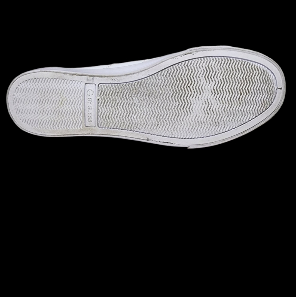 Preowned G By Guess White Sneakers - Picture 9 of 9